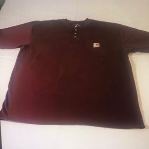 Men's Burgundy Shirt